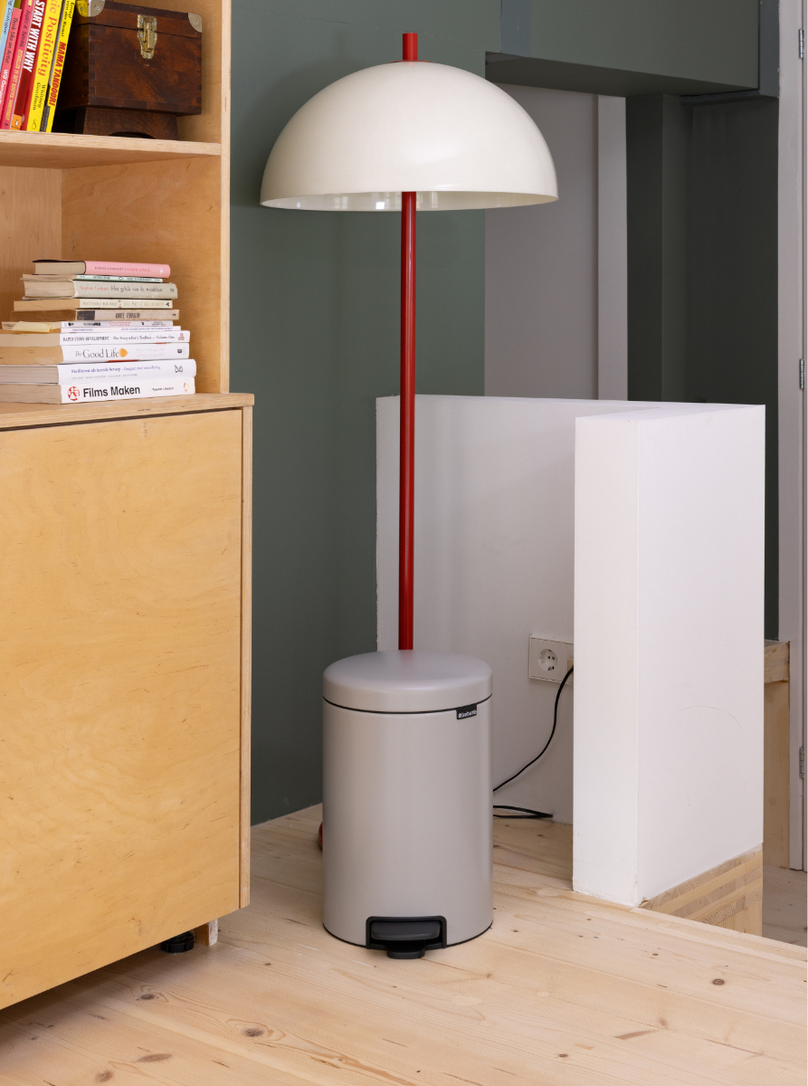 Brabantia NewIcon Treteimer 12 l Grau