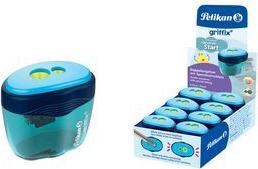 Pelikan griffix Doppel-Spitzdose, im Display aus Kunststoff, geeignet für dünne und dicke Holzstifte, - 1 Stück (300008247)