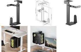 LogiLink PC-Halterung zur Untertisch- oder Wandmontage schw. (EO0073)