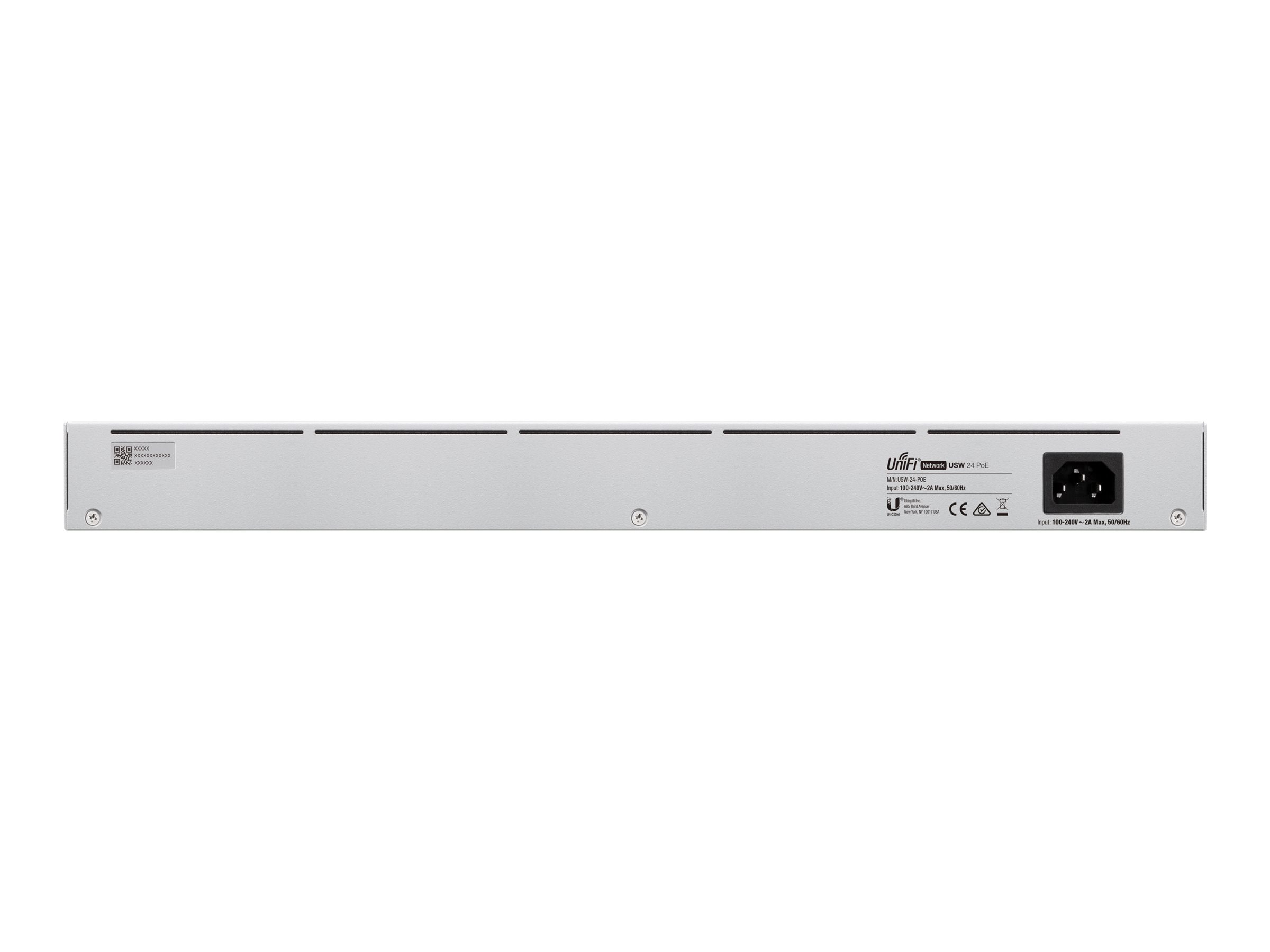 Ubiquiti UniFi Switch USW-24-POE 24-Port Managed Gigabit PoE+ Switch Weiß