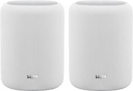 WiiM Sound LITE Twin Pack weiss Smart Speaker Hi-Res Multiroom Lautsprecher-Set (LPWISNDLTPW)