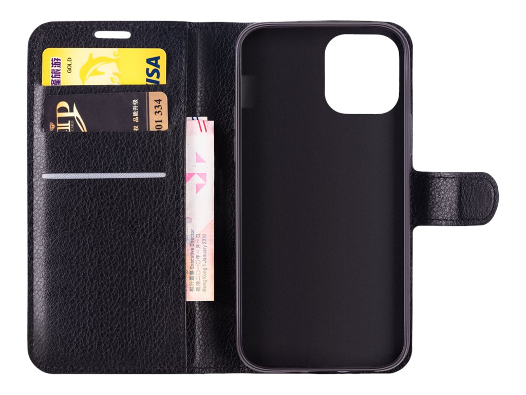 X-Shield Flip-Hülle für Apple iPhone 12 Pro Max Schwarz