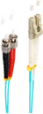 shiverpeaks BS77945/3 Glasfaserkabel 5 m LC ST OM3 Aqua-Farbe (BS77945/3)