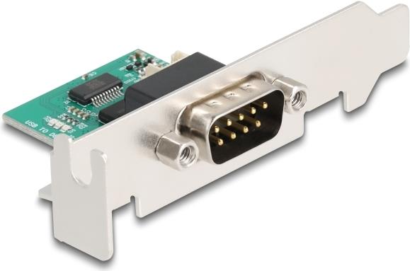 Delock USB auf RS-232 Konverter FTDI FT231XS 2.0 Pfostenstecker zu D-Sub (90892)