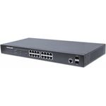 Intellinet 16-Port Gigabit Ethernet PoE+ Web-Managed Switch with 2 SFP Ports (561341)