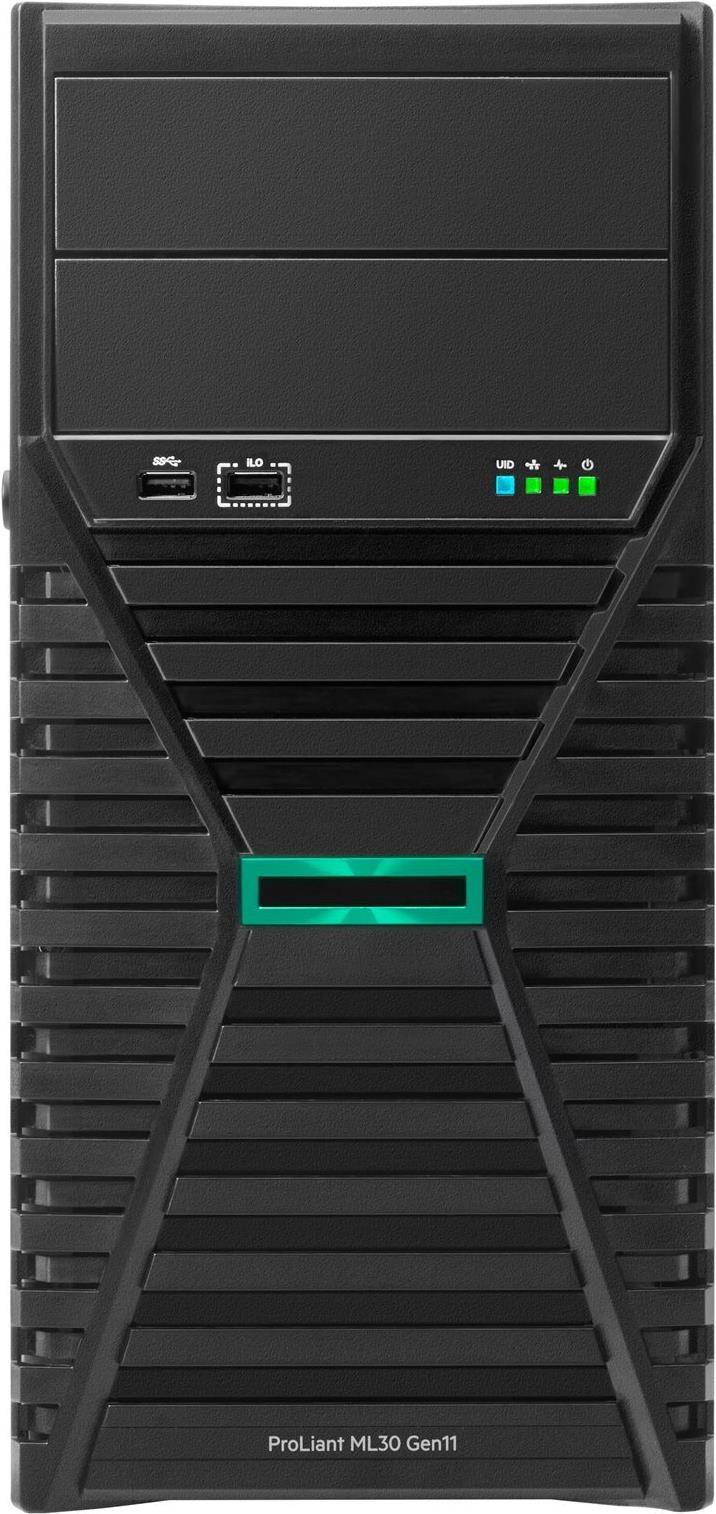 HPE ProLiant ML30 Gen11 - Tower Server - Intel Xeon E-2434 3.4 GHz - 32 GB RAM 1.92 TB SSD - Schwarz