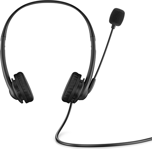 HP G2 Headset On Ear kabelgebunden 3,5 mm Stecker nachtschwarz für HP 14, 15, 17, 24, 256 G8, ENVY 13, 17, ENVY x360, Pavilion Gaming 15, 17, Spectre x360  - Onlineshop JACOB Elektronik