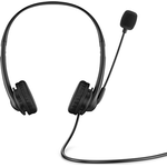 HP G2 - Headset - On-Ear - kabelgebunden - 3,5 mm Stecker - nachtschwarz - für HP 14, 15, 17, 24, 256 G8; ENVY 13, 17; ENVY x360; Pavilion Gaming 15, 17; Spectre x360