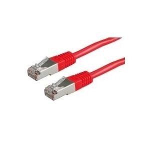 ROLINE S/FTP-Patchkabel Kat.5e, rot, 2m (21.15.0341)