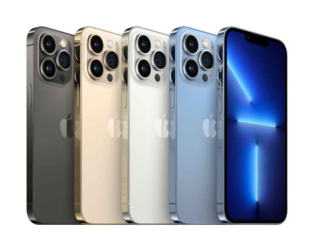 Apple iPhone 13 Pro 15,5 cm (6.1" ) Dual-SIM iOS 15 5G 256 GB Blau (MLVP3ZD/A)