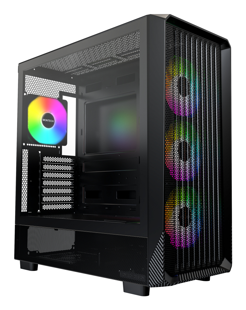 Montech X5 Midi-Tower Schwarz