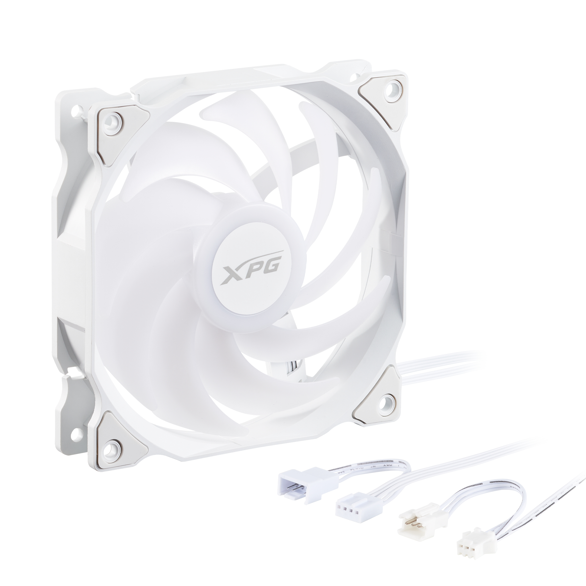 XPG VENTO R 120 3-Pack 120mm ARGB PWM Gehäuselüfter Weiß