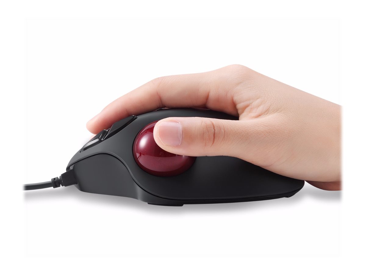 Perixx PERIMICE-517 Trackball-Maus USB Schwarz