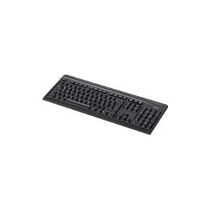 FUJITSU KB410 slim value Tastatur PS2 BLACK (RU)(DE) (S26381-K515-L496)