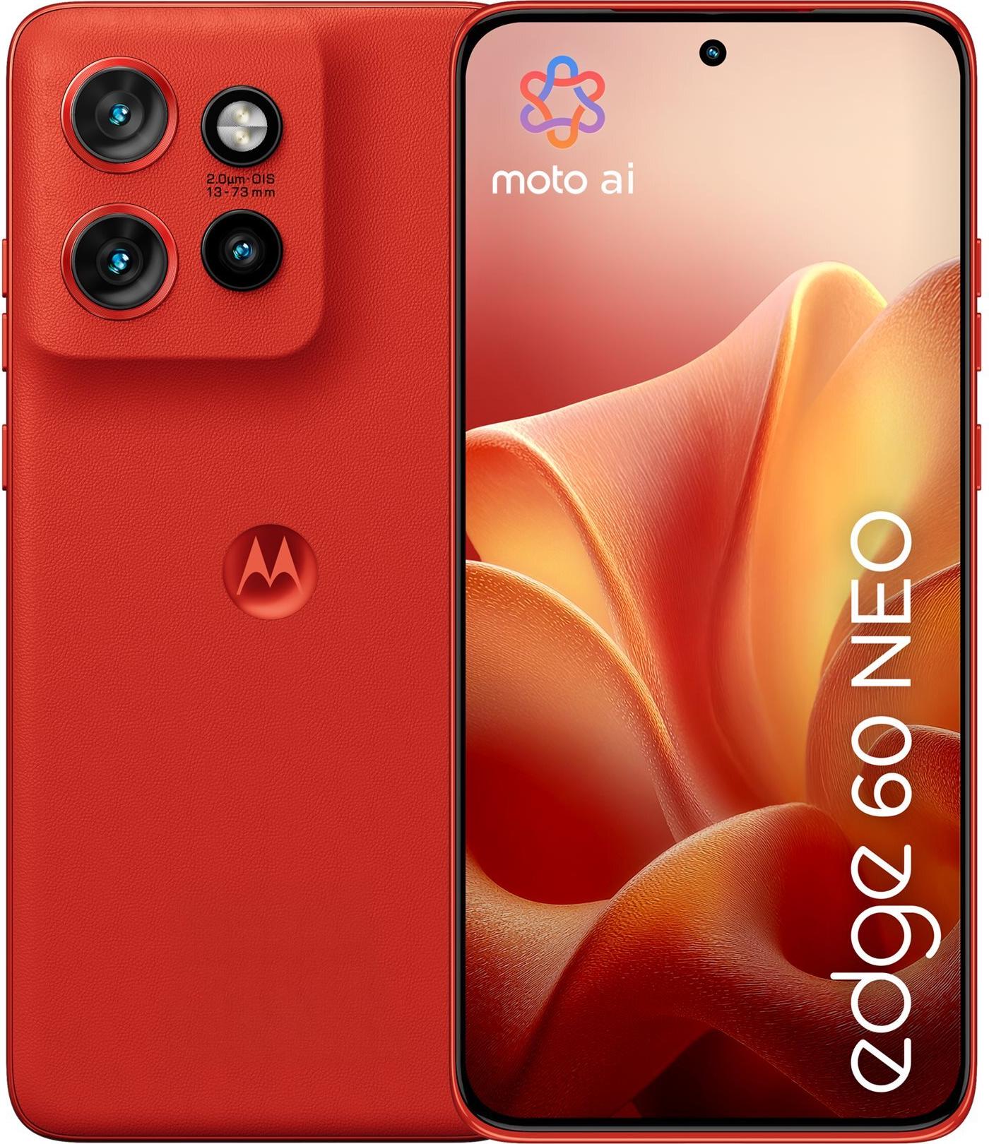Motorola Edge 60 Neo 5G Smartphone 6,36" pOLED 120 Hz 12 GB RAM 256 GB Pantone Poinciana