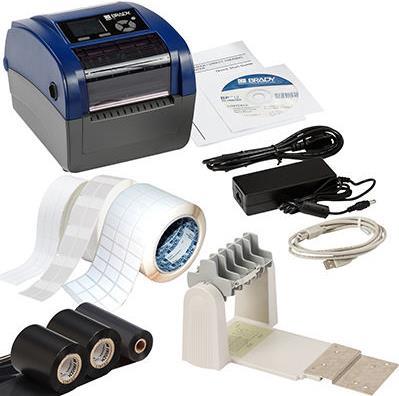 Brady BBP12 Etikettendrucker Direkt Wärme/Wärmeübertragung 300 x 300 DPI Verkabelt D2 (BBP12-UK+UNWINDER)
