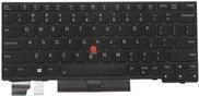 Lenovo Primax - Ersatztastatur Notebook - mit Trackpoint, UltraNav - hinterleuchtet - QWERTY - Englisch - Schwarz - für ThinkPad L13 Gen 2, L13 Yoga Gen 2, X13 Gen 1 (5N20V43328)