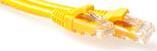 ACT Yellow 2 meter U/UTP CAT6A patch cable snagless with RJ45 connectors CAT6A U/UTP SNAGLESS YL 2.00M (IB2802)