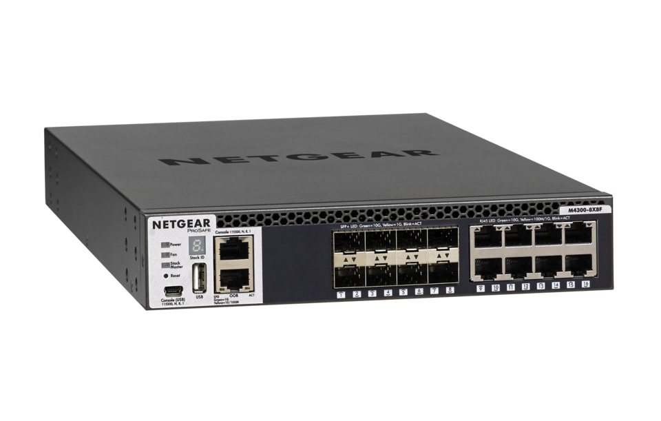NETGEAR M4300-8X8F Switch (XSM4316S-100NES)