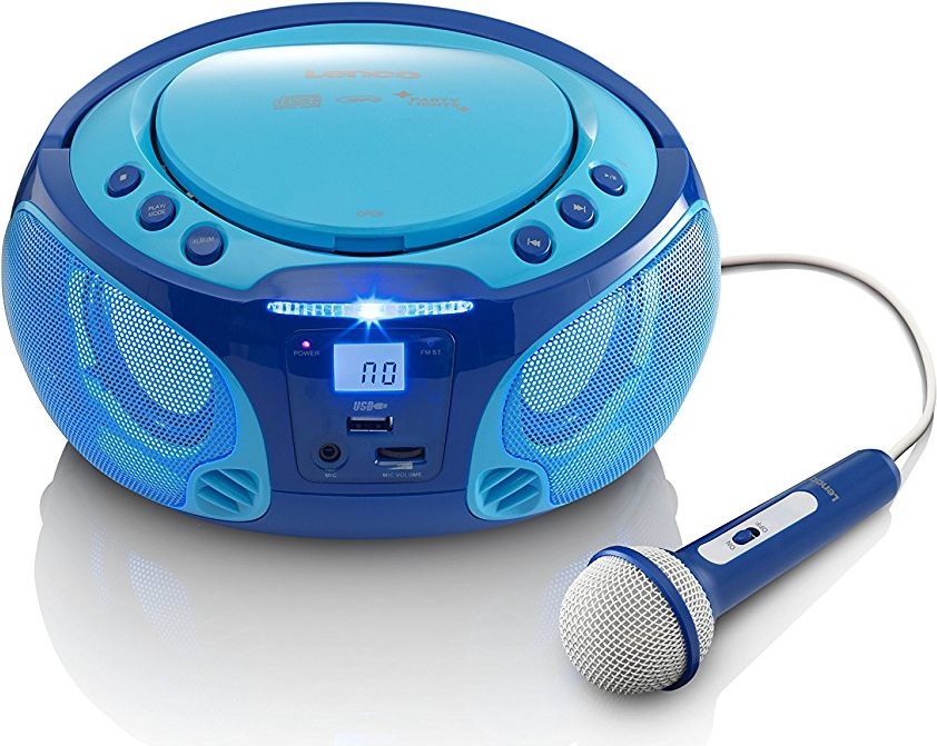 Radio-CD-Spieler Lenco SCD-650 blau (SCD-650B)