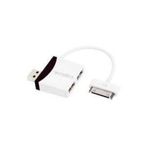 Logilink USB 2.0 Hub 2-Port with Dock connector Cable (UA0181)