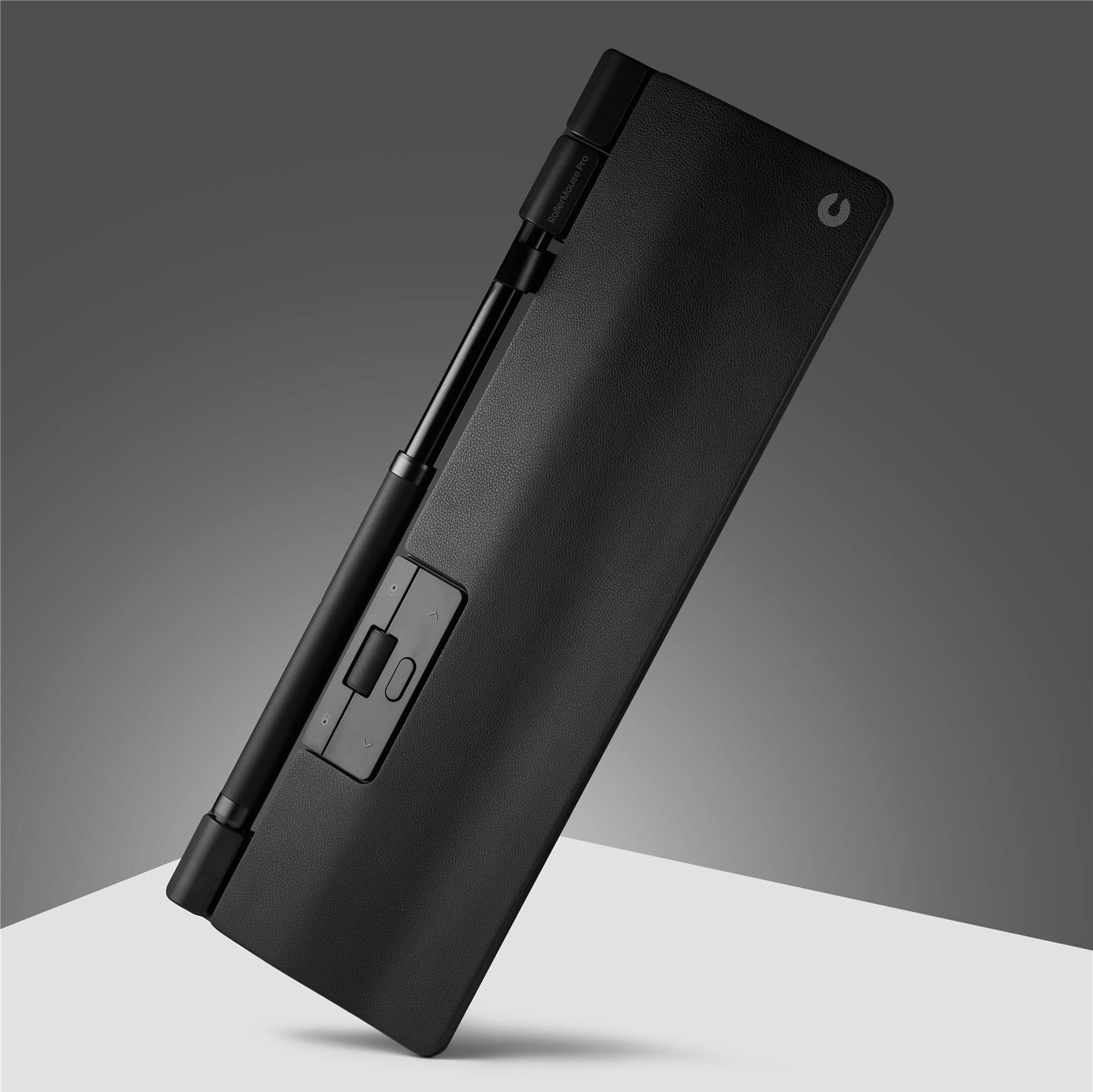 Contour SliderMouse Pro Extended Kabellose Zentrale Maus vegane Leder Armauflage Schwarz