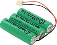 Beltrona 3AA2200ESO Akkupack 3x Mignon (AA) Stecker NiMH 3.6 V 1500 mAh (BEL3AA2200ESO)