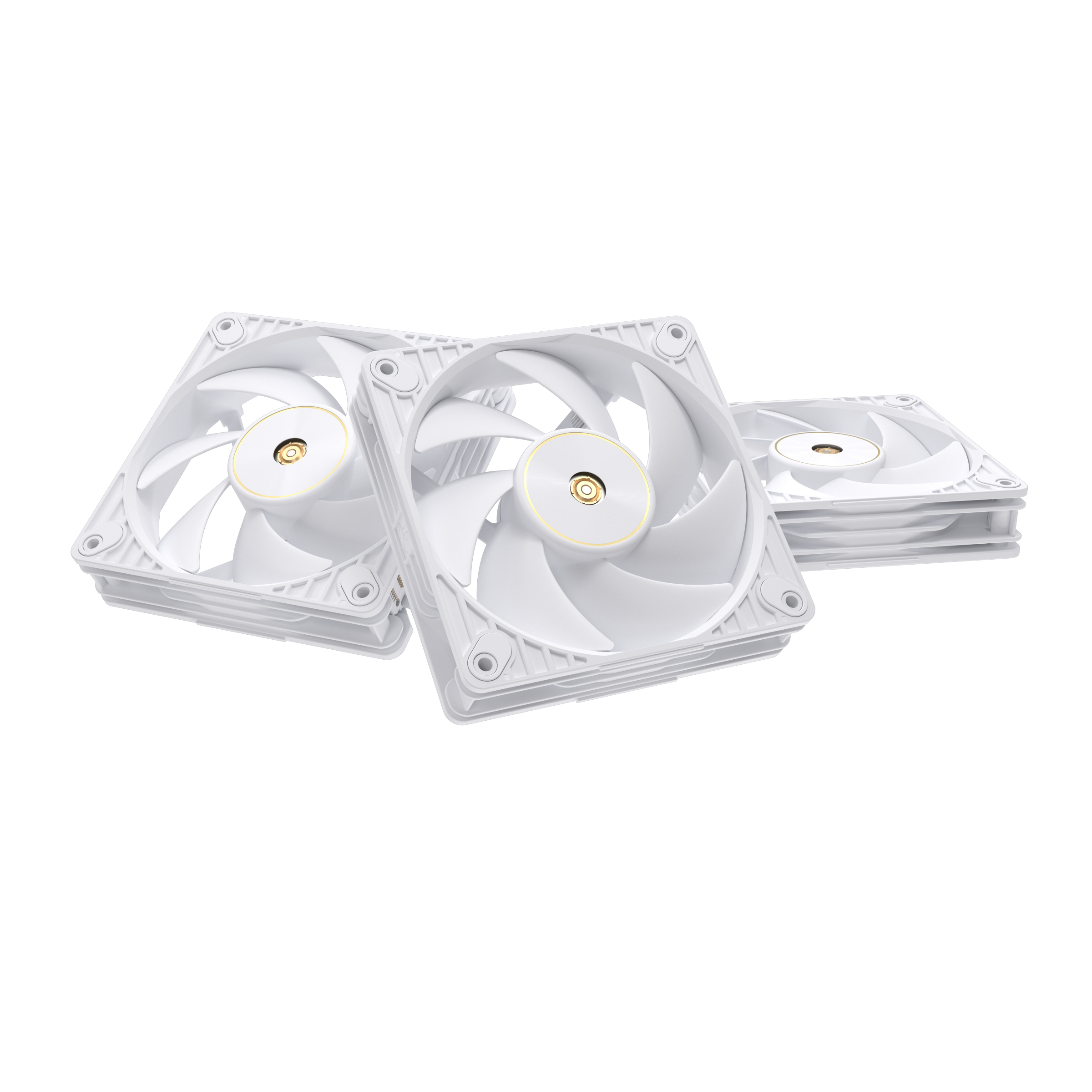 ASUS ProArt PF120 Gehäuselüfter 120 mm PWM 3er-Pack Weiß
