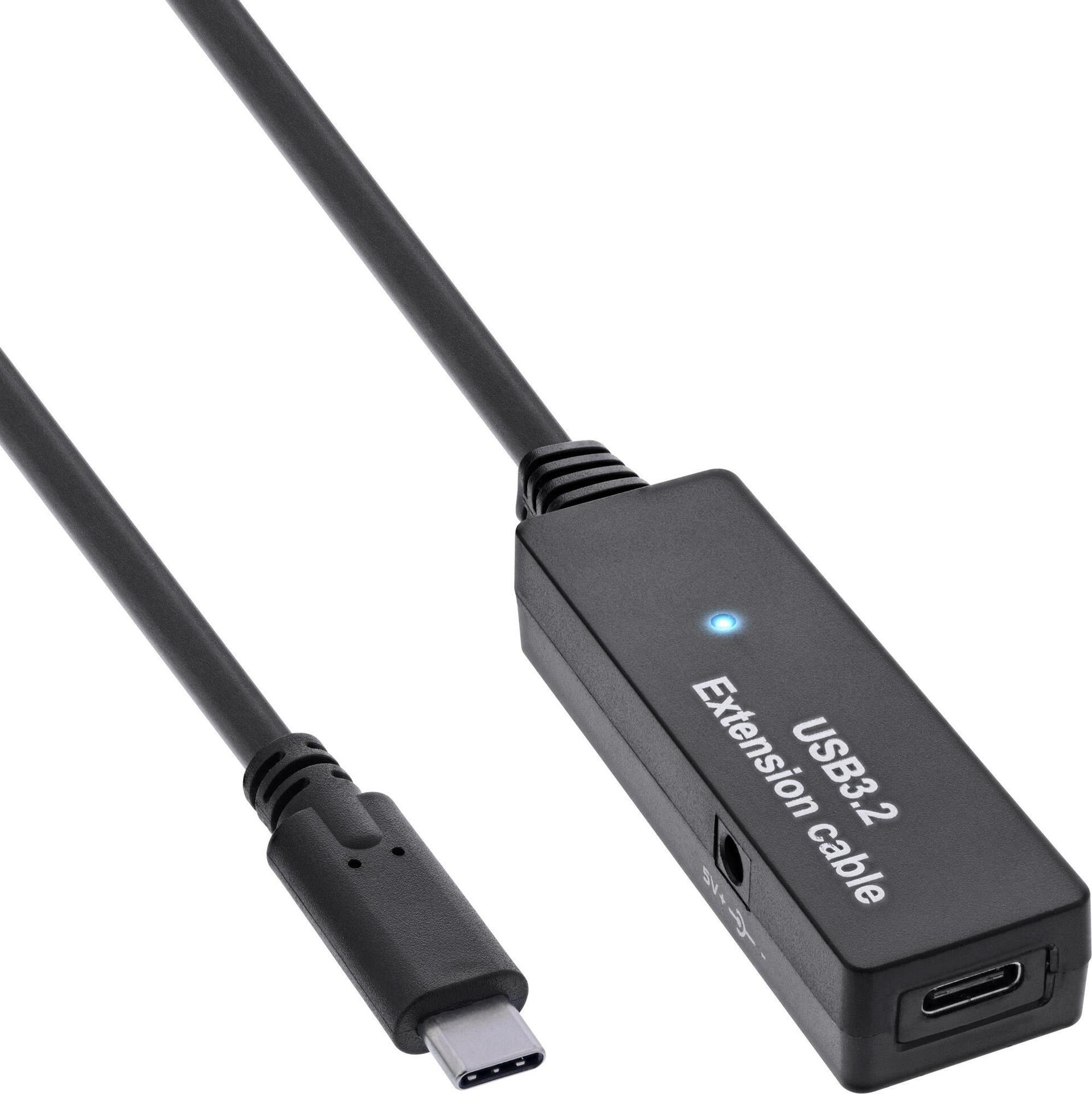 InLine USB 3.2 Gen.1 Aktiv-Verlängerung (35650C)