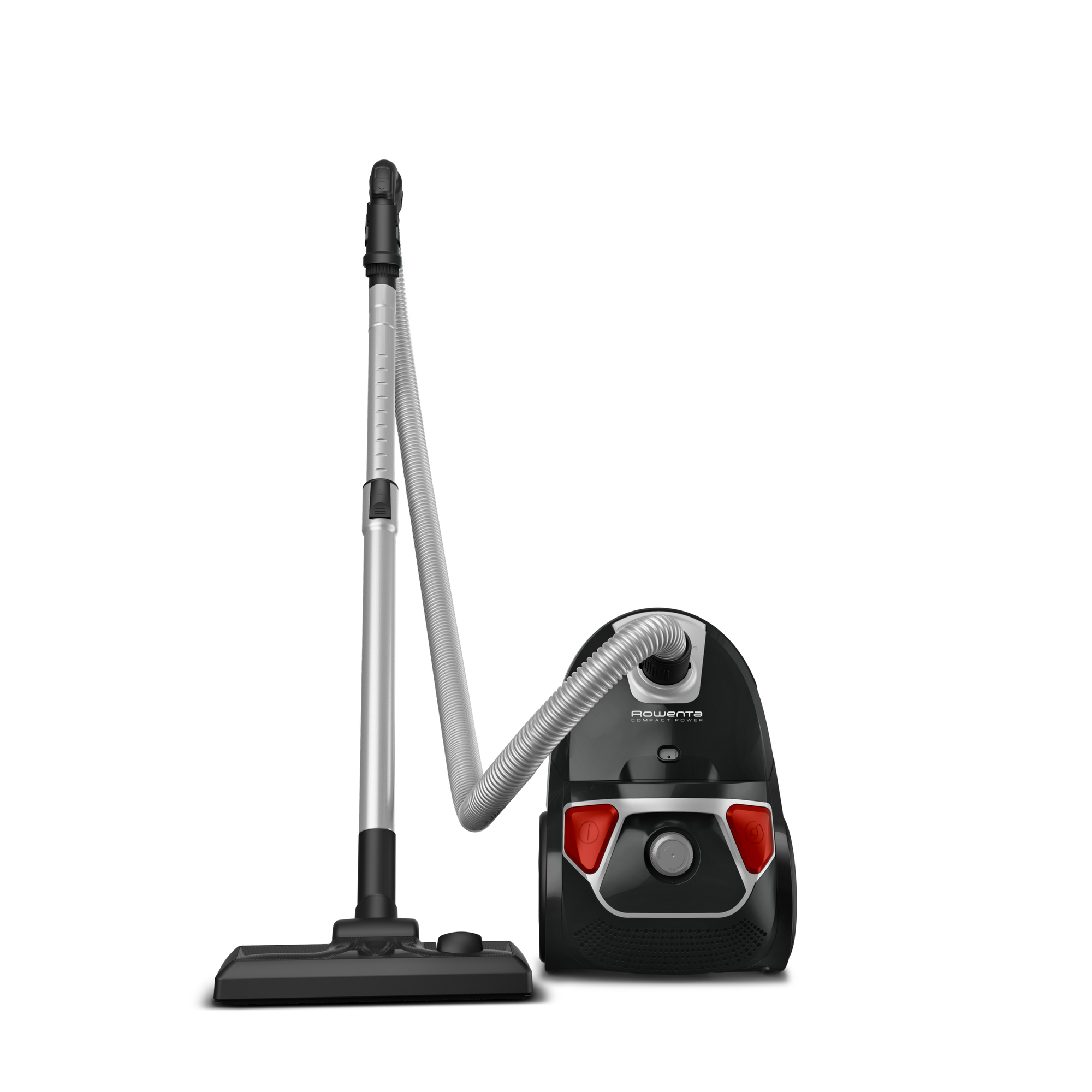 Rowenta Compact Power RO3955EA Zylinder-Vakuum-Staubsauger 900 W 3 l Schwarz, Rot