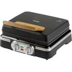 Domo WAFFELEISEN– INKY BLACK Waffeleisen Schwarz (DO9281W)