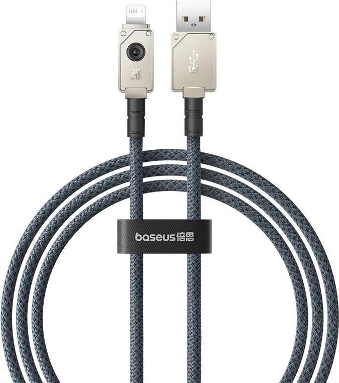 Baseus Unbreakable USB A zu iP Kabel 1 m 5V-2.4A Weiß (P10355802221-00)