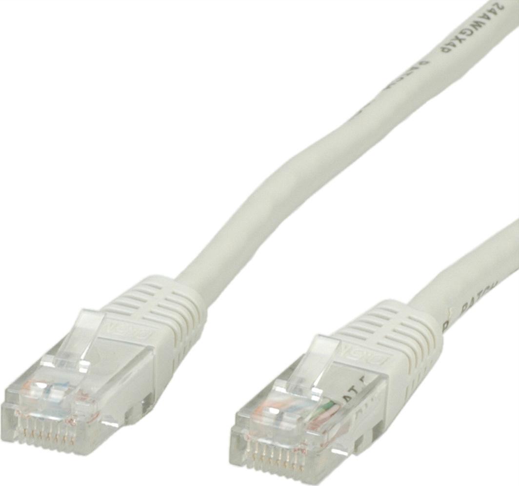 STANDARD UTP-Patchkabel konf. Cat.5e, beige, 1 m (S1401)