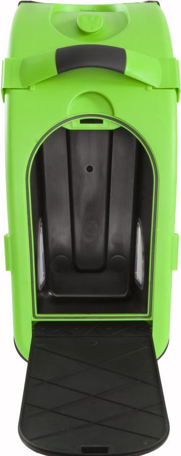 Maelson Futterbehälter Dry Box Deluxe 13 schwarz / lindgrün (DX 5013) (DX 5013)