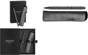 CARAN D'ACHE Schreibgeräte-Set ECRIDOR BLACK LINES Strichstärke: M, Strichfarbe: schwarz, sechseckiger, Schaft - 1 Stück (8902.010)