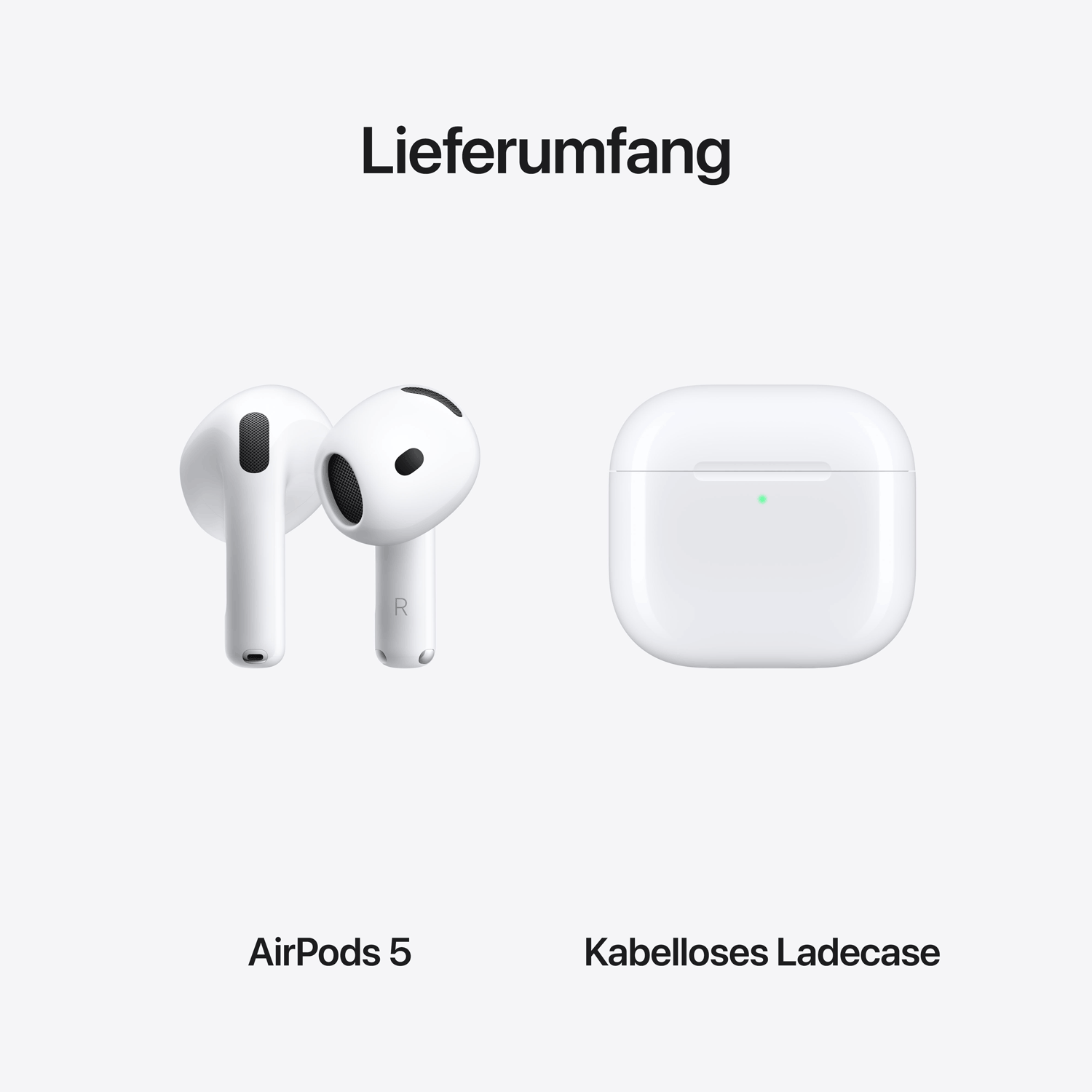 Apple AirPods 5 with Wireless Charging Case