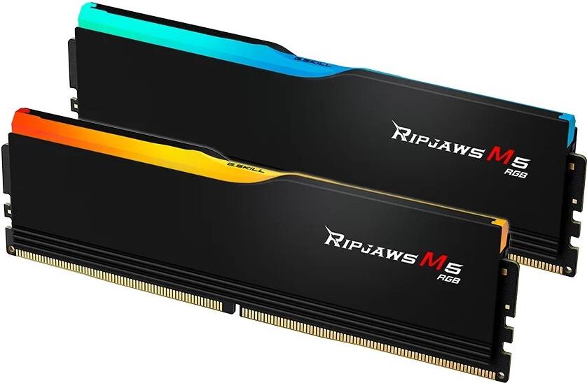 G.SKILL RIPJAWS M5 RGB DDR5 2X16GB 6000MHZ CL36-36 BLACK F5-6000J3636F16GX2-RM5RK (F5-6000J3636F16GX2-RM5RK)