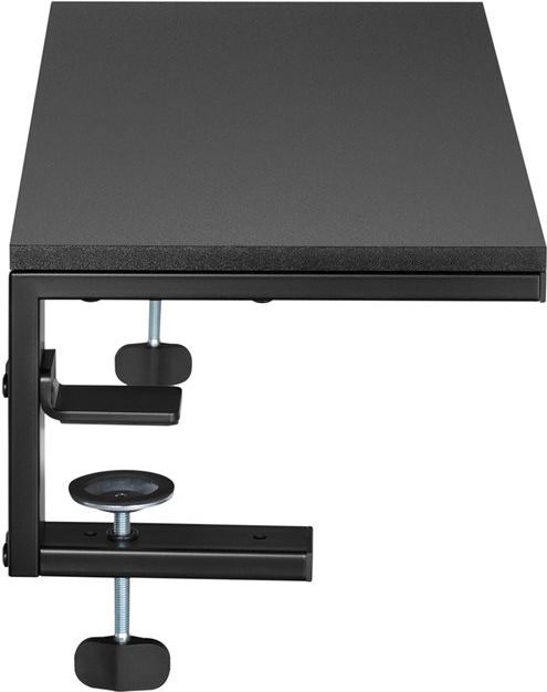 V7 DT1RSC Bildschirmständer mit Klemme 10"–32" Schwarz