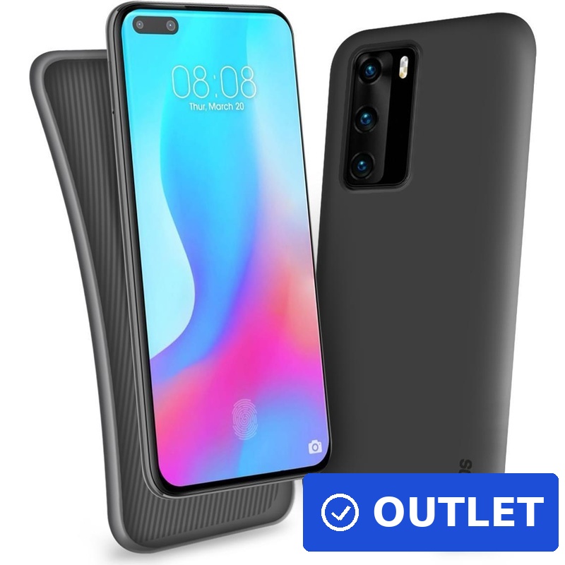 SBS TEPOLOHUP40K Handy-Schutzhülle 15,5 cm (6.1" ) Cover Schwarz für Huawei P40 (TEPOLOHUP40K) (B-Ware)