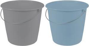 keeeper Putzeimer "erik", rund, 10 Liter, nordic-blue Material: PP, mit Inhaltsskala, - 1 Stück (1010468000000)