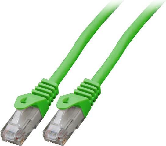 EFB-Elektronik RJ45 Patchkabel Cat.5e U/UTP LSZH CCA AWG24/7 grün 2m Hersteller: EFB Elektronik (K8110GN.2)