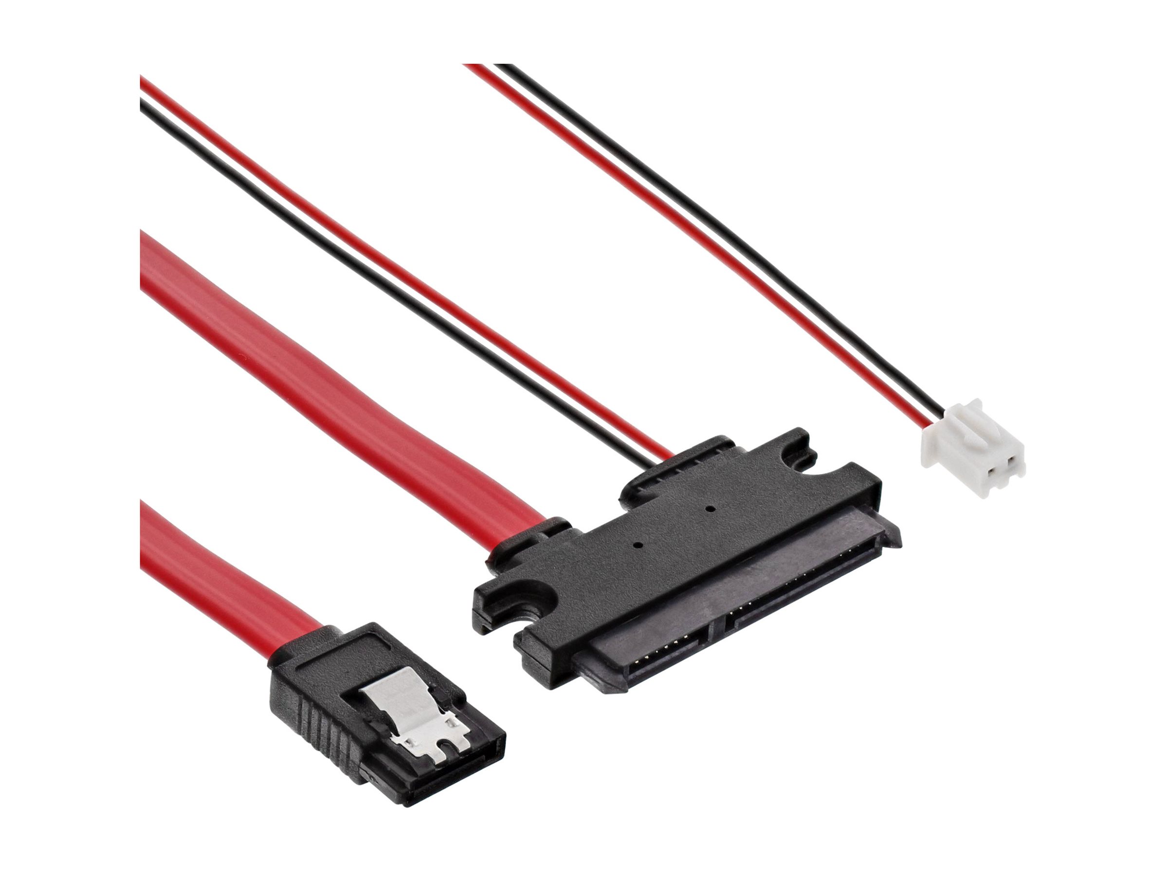 InLine SATA Anschlusskabel für Banana Pi mit Daten- und Stromanschluss 0,35 m