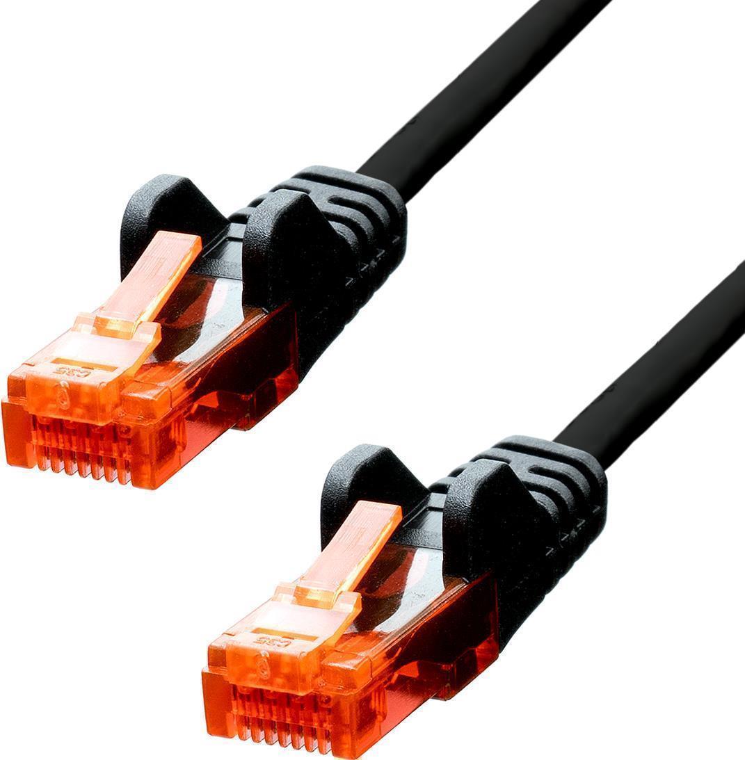 ProXtend V-6UTP-02B Netzwerkkabel Schwarz 2 m Cat6 U/UTP (UTP) (V-6UTP-02B)