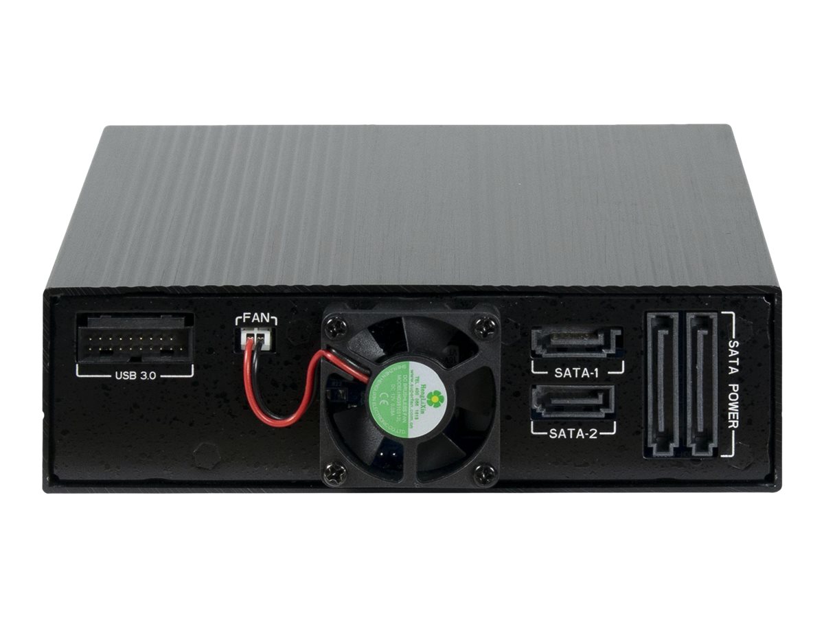 Inter-Tech ST-7227U HDD-Wechselrahmen für 2,5" und 3,5" USB 3.0 Schwarz