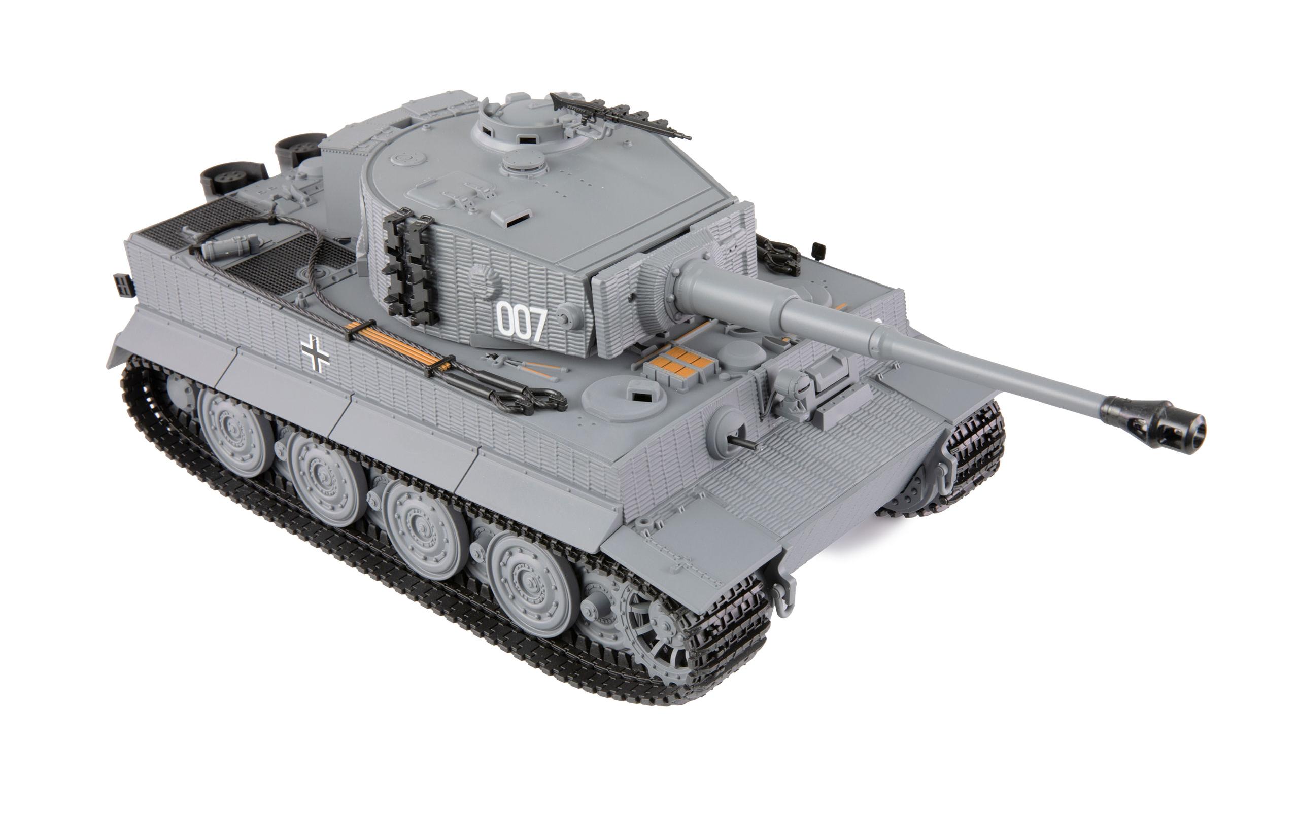 Amewi Panzer Tiger I MP mit IR Battlefunktion RTR 1:24 Grau