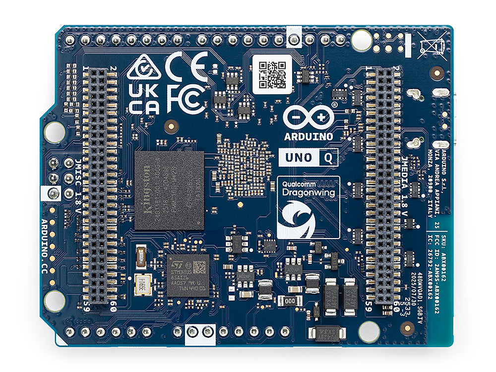 Arduino Uno Q Entwicklerboard 2 GB RAM 16 GB eMMC