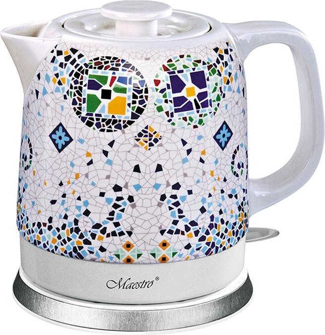 Elektrischer Wasserkocher aus Keramik MAESTRO MR-068 1,5L 1500W (MR-068-MOSAIC) (MR-068-MOSAIC)