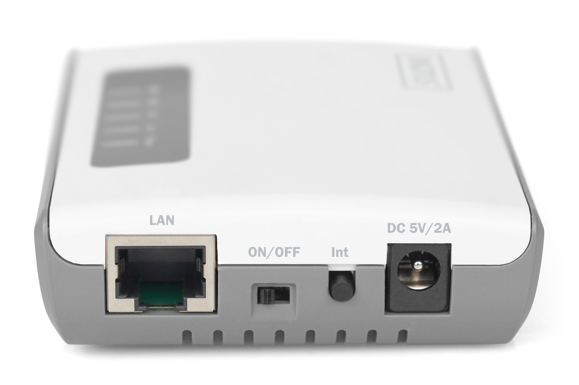 Digitus 2-Port USB 2.0 Wireless Multifunktions-Netzwerkserver 300 Mbps Weiß