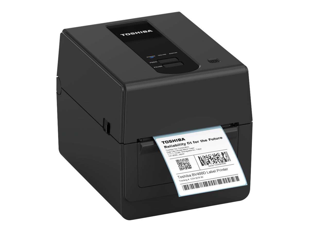 Toshiba TEC BV420D Etikettendrucker Thermodirekt 203 dpi 177,8 mm/Sek. USB 2.0 Ethernet Schwarz