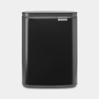 Brabantia Kosmetikeimer Bo Waste Bin 7 l Schwarz matt (22 29 00)